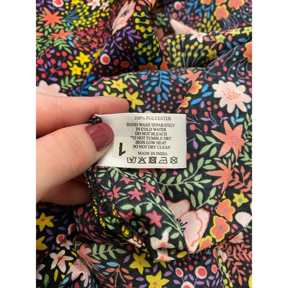 America‎ & Beyond Ditsy Floral Fiesta Maxi Dress Size L - Picture 11 of 11